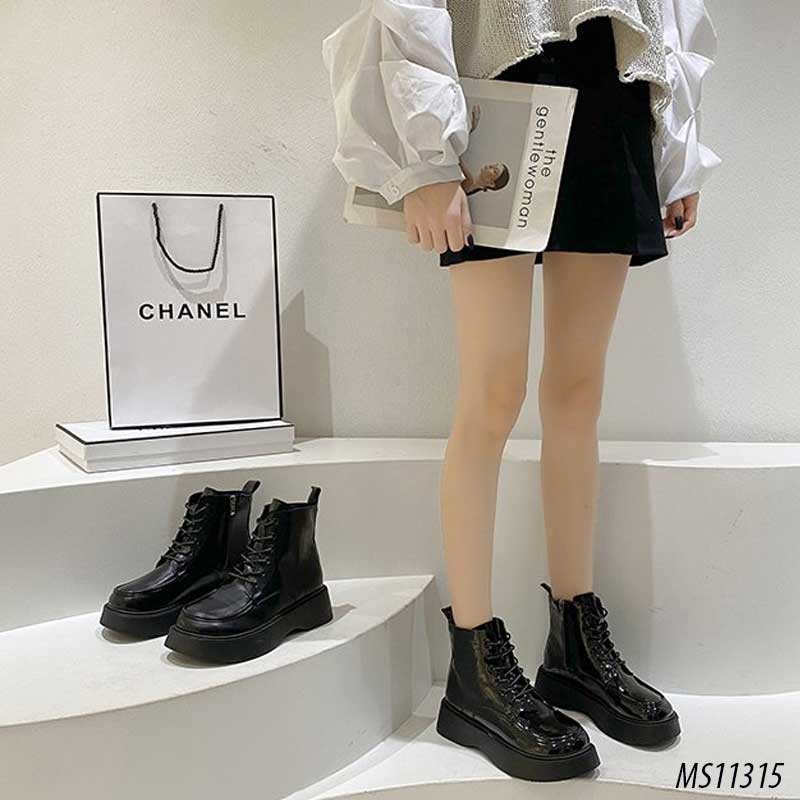 Giày boots da nữ  11314