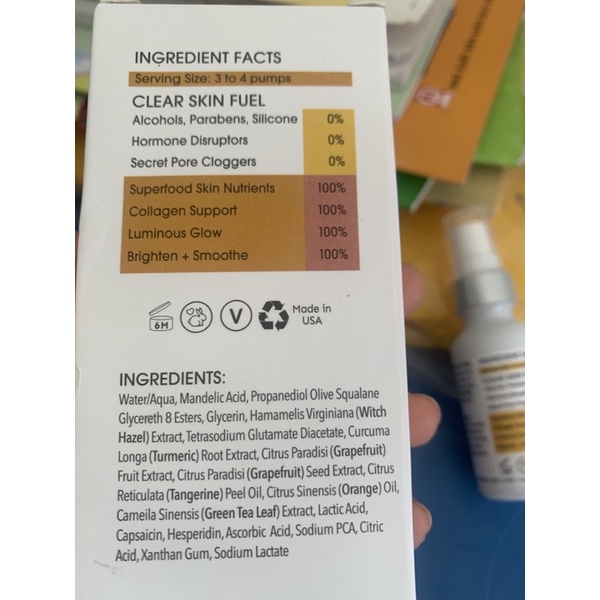 Serum kiểm soát da dầu vitamin C Clearstem 29ml