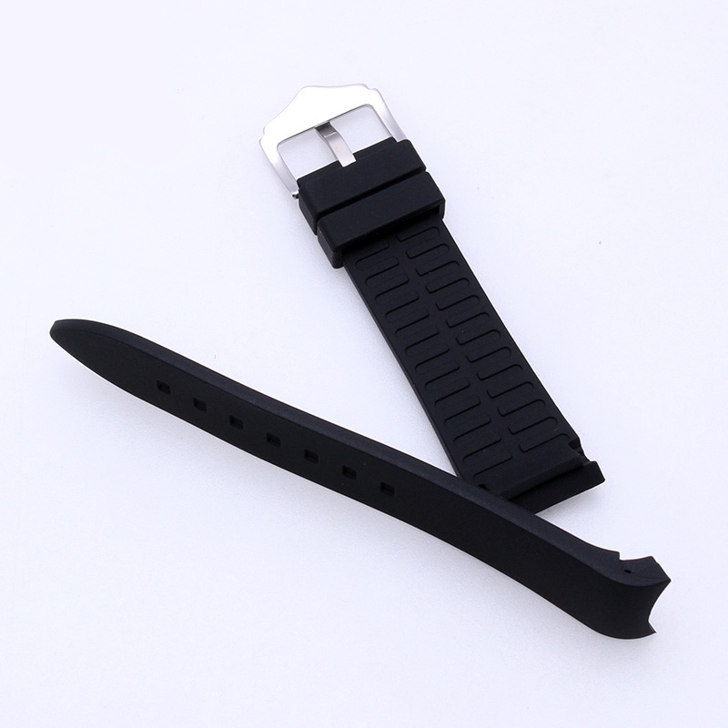Dây Đeo Tay Bằng Cao Su Silicone Chống Nước 18mm 20mm 22mm Cho Omega Seiko Rolex Tissot Tudor