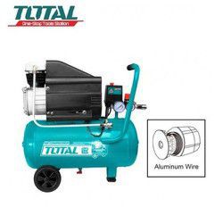 MÁY NÉN KHÍ 50L TOTAL TC125506T  NÉN KHÍ CÓ DẦU TOTAL  MÁY BƠM HƠI