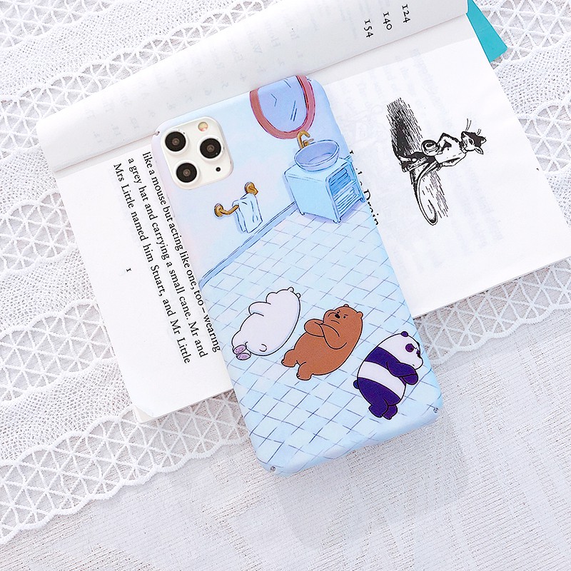 Ốp lưng iphone Gấu dỗi hờn sơn dầu cứng 5/5s/6/6plus/6s/6splus/7/7plus/8/8plus/x/xr/xs/11/12/pro/max/plus/promax | BigBuy360 - bigbuy360.vn
