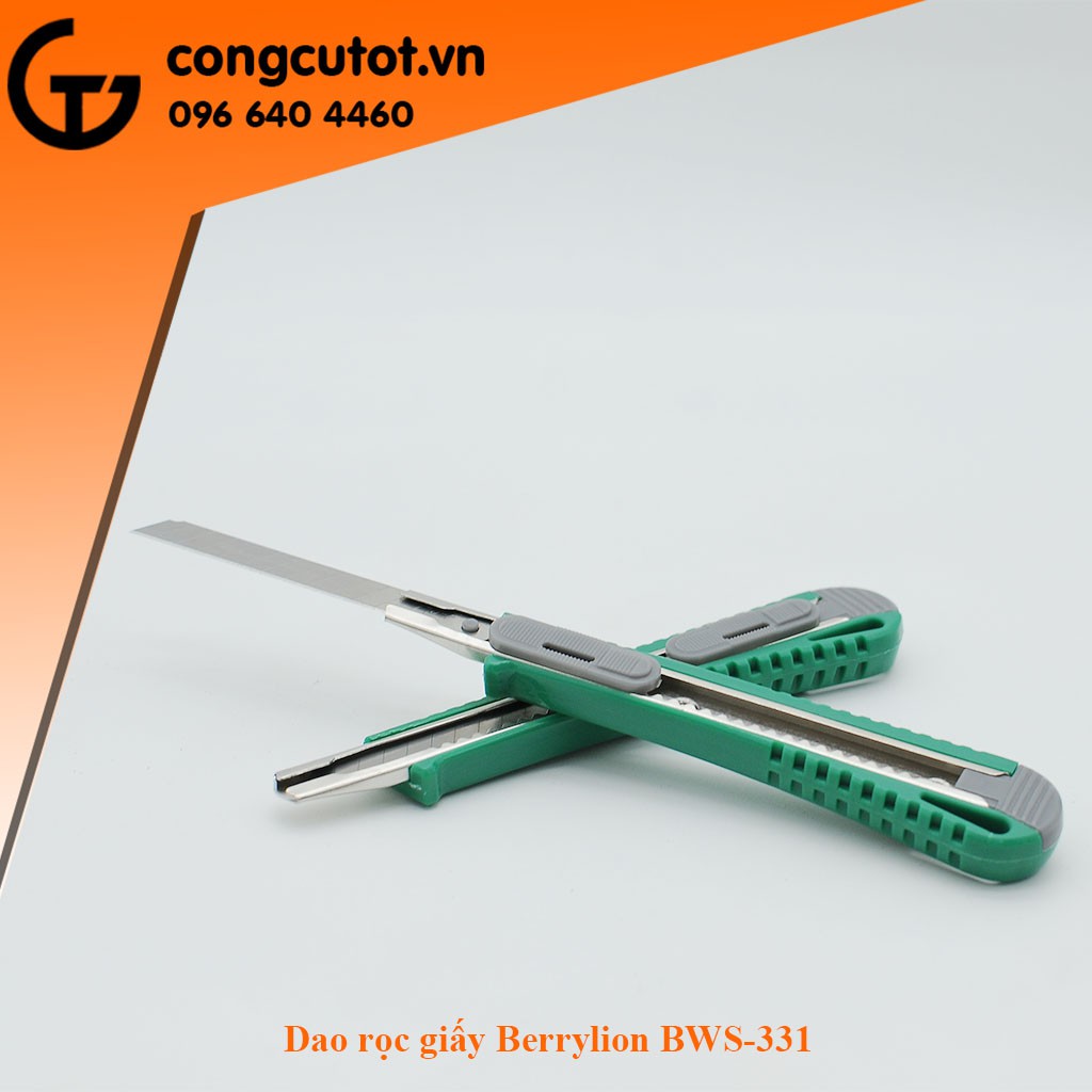 DAO RỌC GIẤY BERRYLION RỘNG 9MM BWS-331
