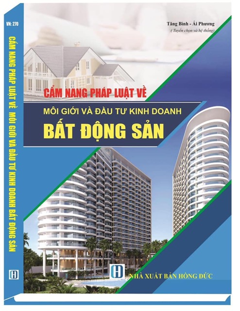 Sách- Cẩm nang pháp luật về môi giới và đầu tư kinh doanh bất động sản | BigBuy360 - bigbuy360.vn