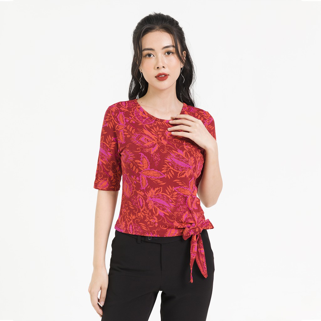 Áo Cotton Buộc Vạt, Tay Lỡ Lamer L61S20Q031 (Nhiều Màu)