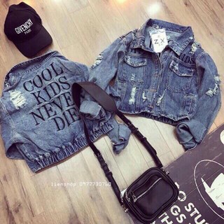 ÁO KHOÁC JEAN NỮ CHẤT BÒ ĐỘC ĐÁO MẪU MỚI PHONG CÁCH TRẺ TRUNG 278