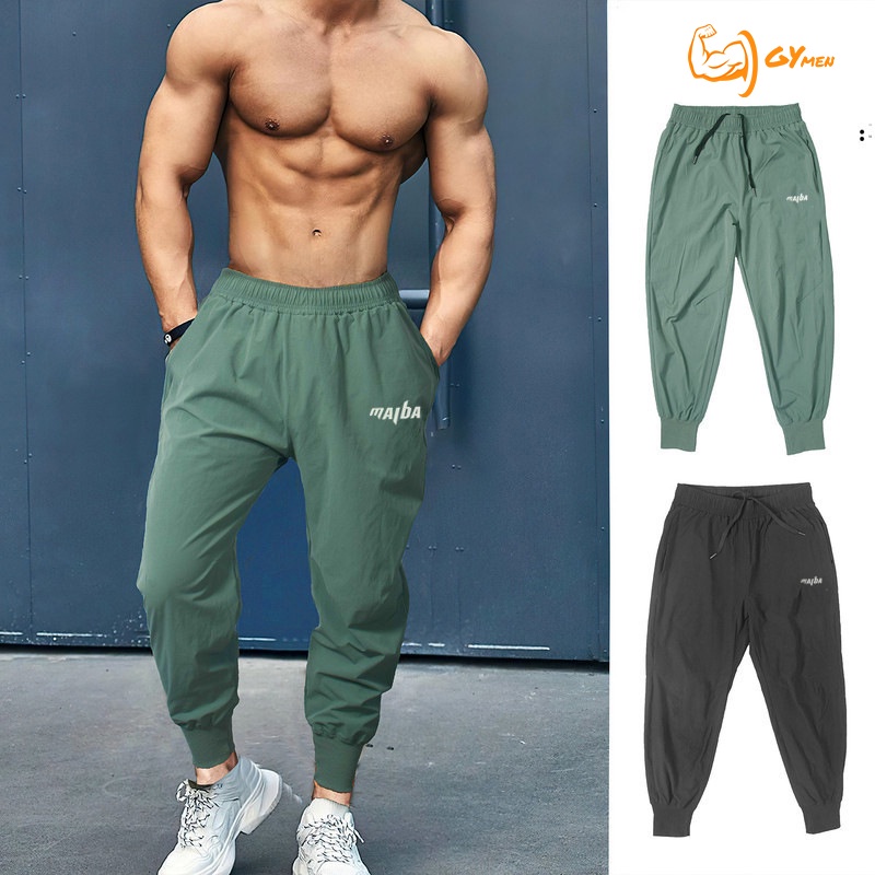 [GYMen]Quần chạy bộ Dây Rút Dáng Suông Năng Động Thời Trang Phong Cách Hàn Quốc Cho Nam