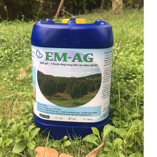 Chế Phẩm Sinh Học EM AG (Em Gốc) Chuyên Dùng Cho Nông Nghiệp (Can 5 Lít) Ủ Phân Cá, Đậu Nành, Đậu Tương, Ủ Cám Gạo,...