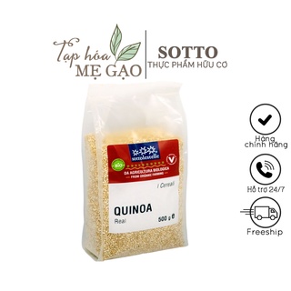 Hạt Quinoa, diêm mạch hữu cơ 500g, đậu hạt Organic, nấu sữa, làm bánh