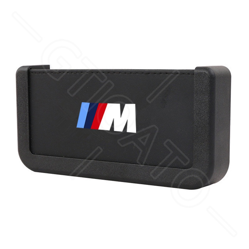 GTIOATO Cho BMW M Hộp Đựng Điện Thoại Trên Oto Hộp Đựng Điện Thoại Trên Xe Túi Đựng Điện Thoại Trên Ô Tô Khay ĐựNg Đồ Ô Tô HộP ĐựNg Đồ TrêN Ô Tô Phụ Kiện Xe Hơi Cho BMW X4 E46 E90 F30 F10 1 X2 8 118I 320i M4 E60 218i X5 M3 318i X7 E39 7 E36