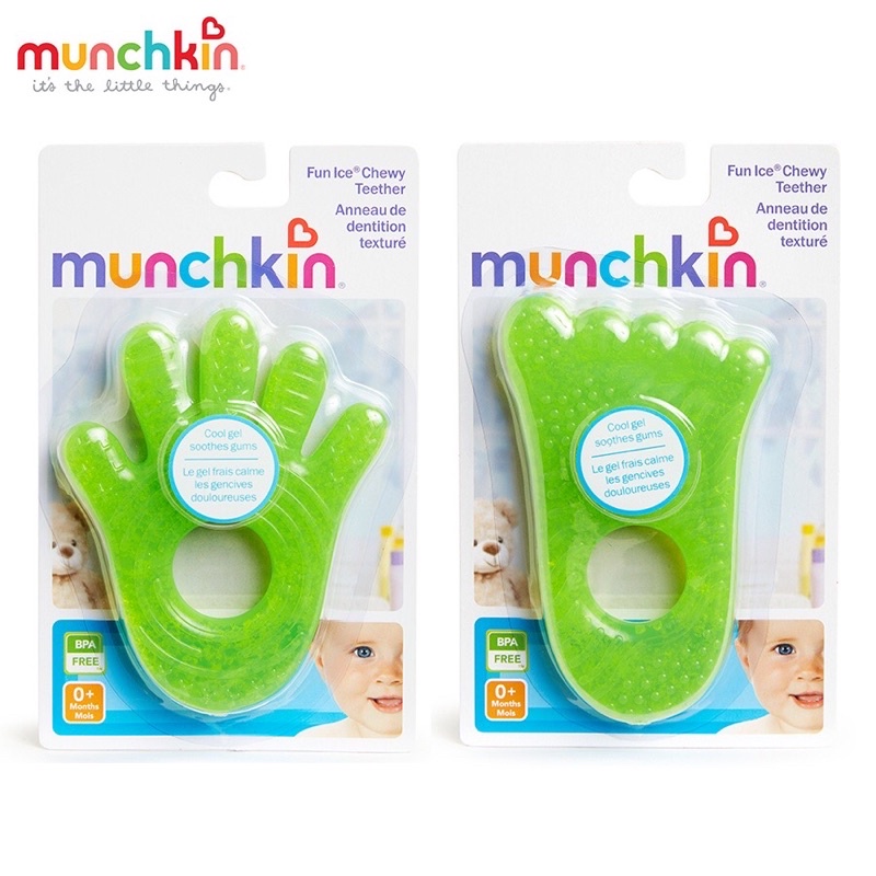 Gặm Nướu Gel Hình Bàn Tay / Bàn Chân Munchkin MK74001