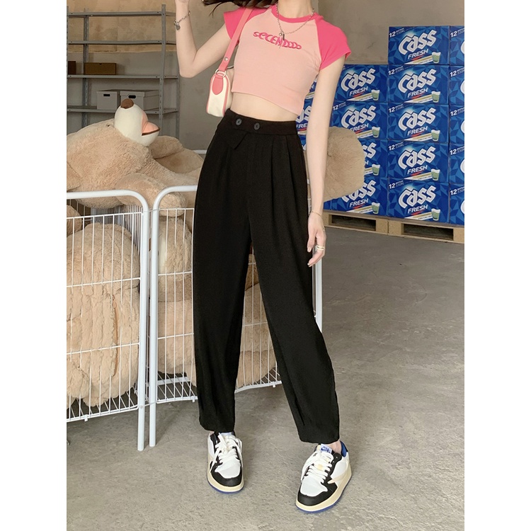 Quần Legging Màu Trơn Thời Trang Hàn Quốc Cho Nữ