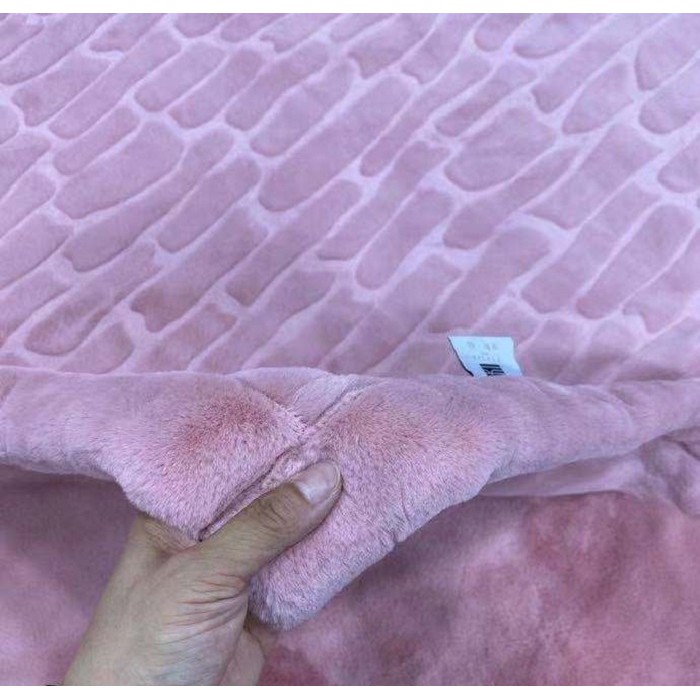 Chăn lông chồn Nishikawa Nhật Bản (2*2.3m) - màu hồng