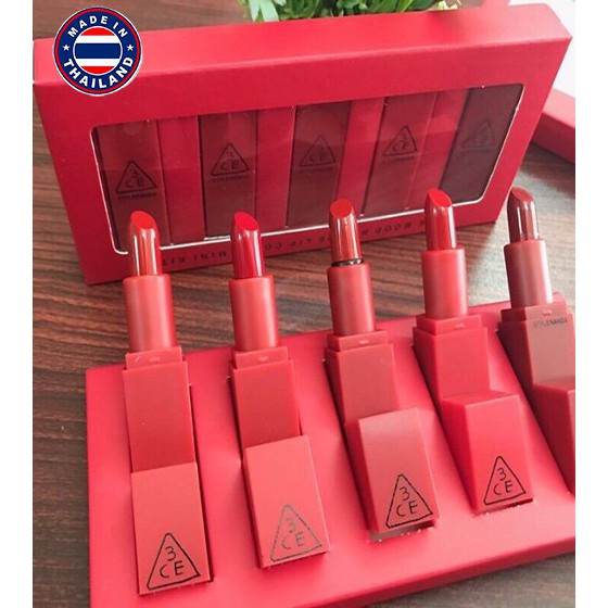 [ MUA 1 ĐƯỢC 5 ] Son 3CE Mini Siêu Lì | BigBuy360 - bigbuy360.vn