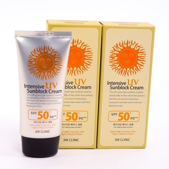 Kem chống nắng 3W Clinic SPF50 PA +++