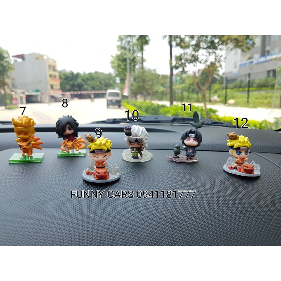 Tượng trang trí tablo ô tô chủ đề Naruto