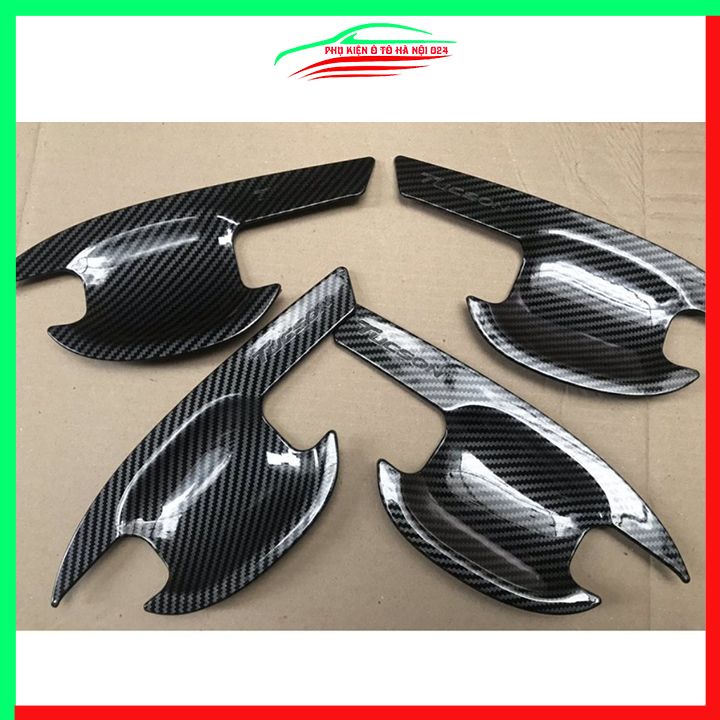 Ốp tay hõm Tucson 2016-2021 vân Carbon chống trầy bảo vệ cửa xe ô tô