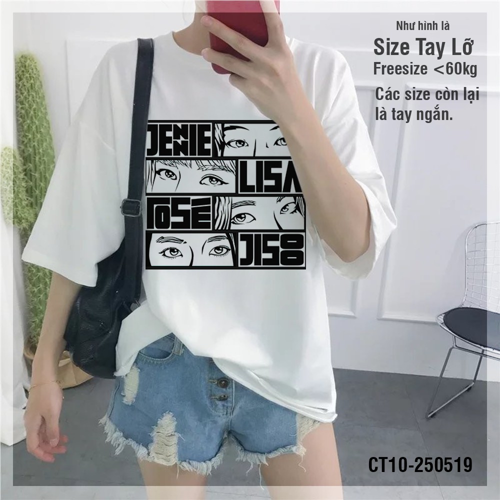 Áo Thun BlackPink Đôi Mắt - CT10-070319