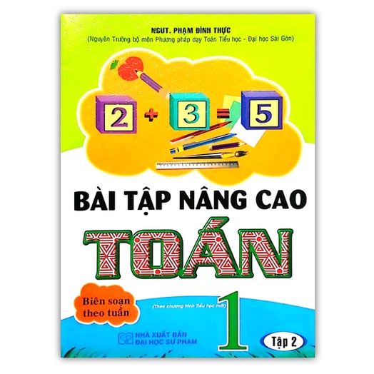 Sách - Bài tập nâng cao Toán 1 - tập 2 (Biên soạn theo tuần)