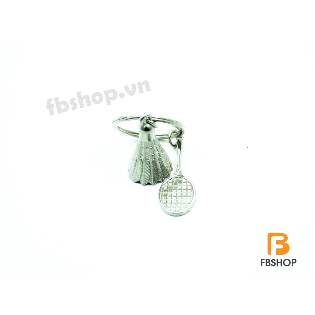 Móc khóa cầu lông - Móc khóa cầu lông bằng kim loại siêu đẹp  - Fbsport
