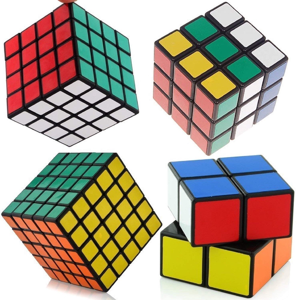 SHENGSHOU Set 4 Khối Rubik Đồ Chơi Cho Bé