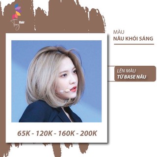 Thuốc nhuộm tóc màu NÂU KHÓI SÁNG