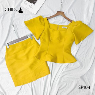 CHIDU Set váy công sở phong cách SP104