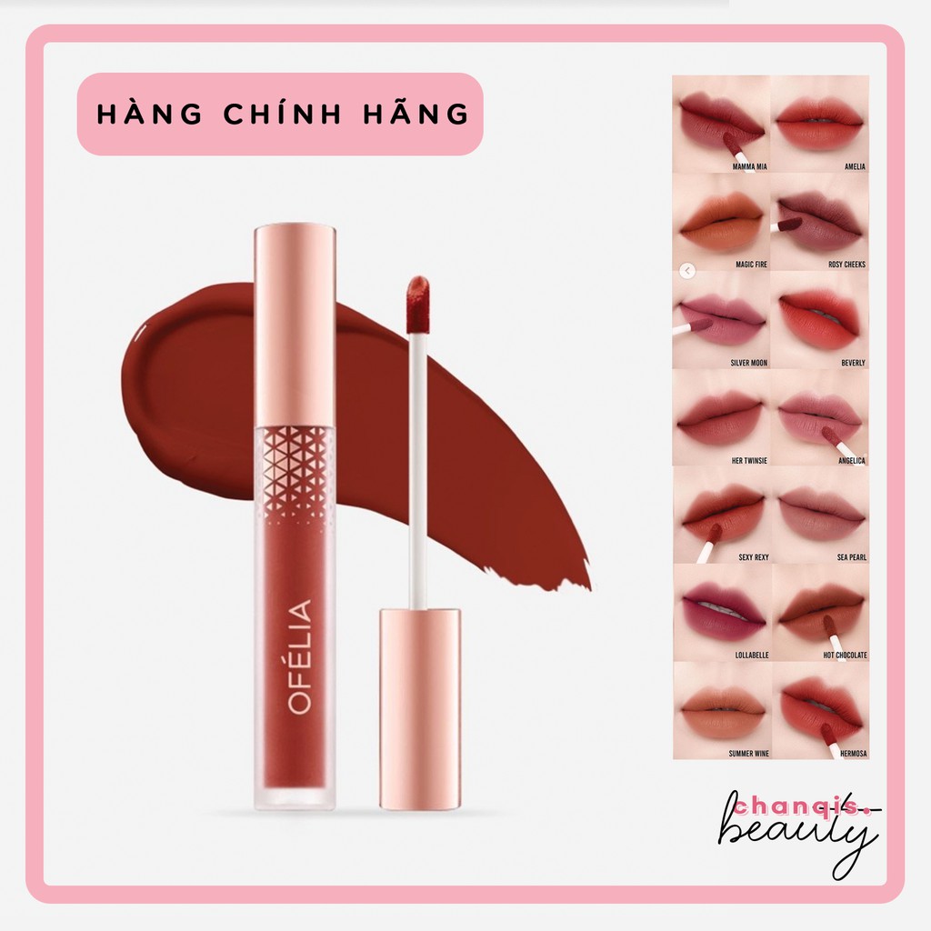 Son kem lì mịn môi Touch Of Rose - OFÉLIA US