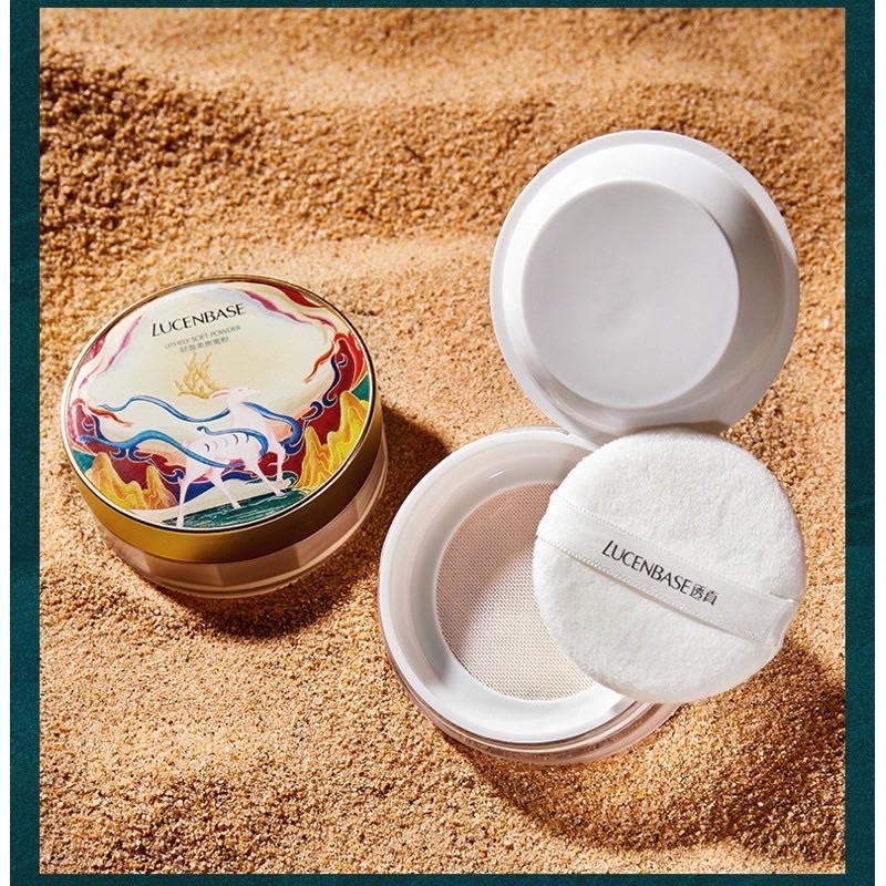 Phấn bột kiềm dầu, mịn da Lucenbase
