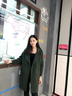 Áo dạ dáng dài