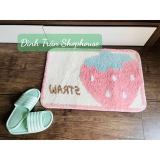 Thảm Cotton len trái cây siêu hút 45.65cm