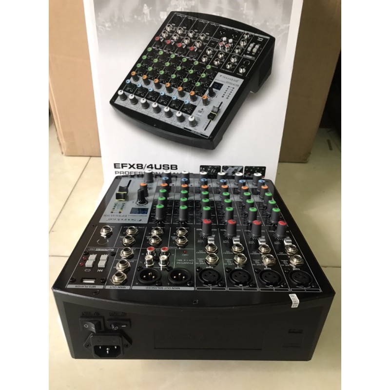 Bàn Mixer SoundCaft EFX8/4usb và soundCaft FX8u