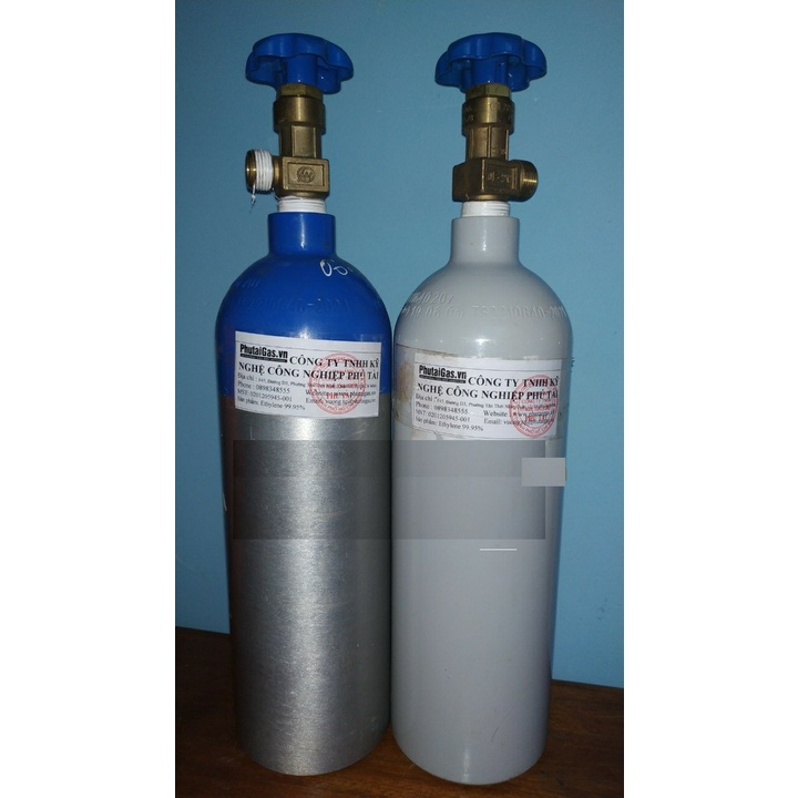 BÌNH ETHYLEN NHÔM - 0,5KG - 1KG