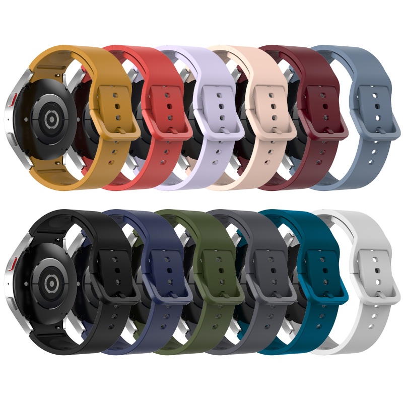Dây Đeo Thay Thế Chất Liệu Silicon Màu Trơn Cho GXY watch 5 watch 5 Pro