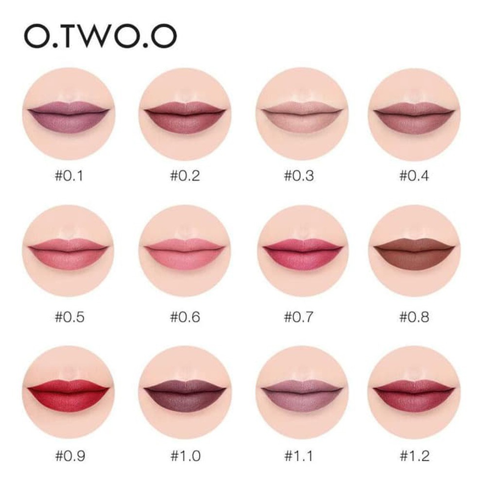 (hàng Mới Về) Son Kem Lì O.two.o N9107 Thiết Kế 2 Trong 1 Tiện Dụng | BigBuy360 - bigbuy360.vn