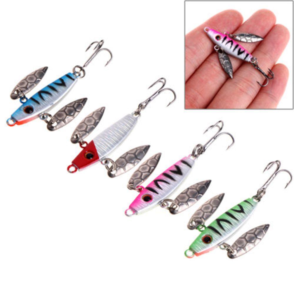 MUVAKO Ice Fishing Hooks High Quality Hard Walleye Jigging Bait