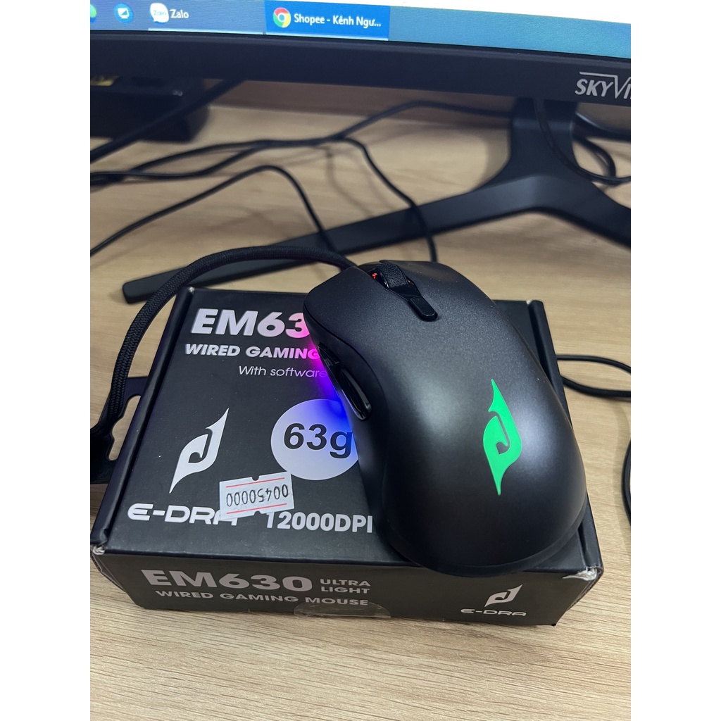 Chuột Edra EM630 siêu nhẹ CHÍNH HÃNG
