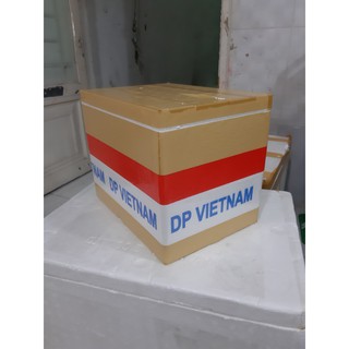 Thùng Xốp CÓ DÁN KEO Bảo Quản Thực Phẩm