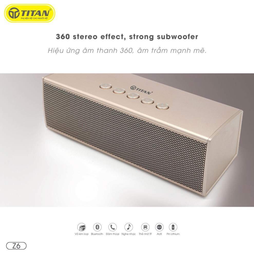 Loa Bluetooth Titan Z6 - Bảo hành 12 tháng