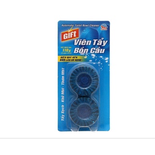 Viên tẩy bồn cầu gift vỉ 2 viên - 268