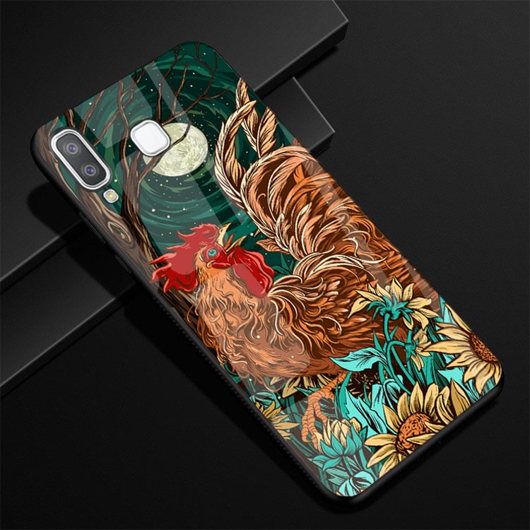 Ốp Lưng SAMSUNG A8 STAR mặt kính cường lực cao cấp thiết kế Độc Quyền