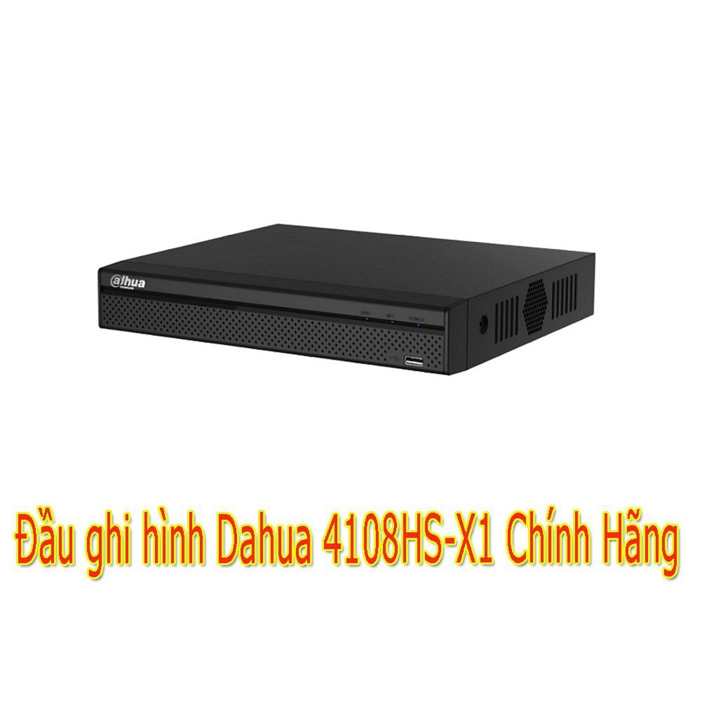 Đầu Ghi Camera DH-XVR4108HS-X1 8 Kênh - Hỗ Trợ Cấu Hình Thông Minh Bảo Hành 2 Năm