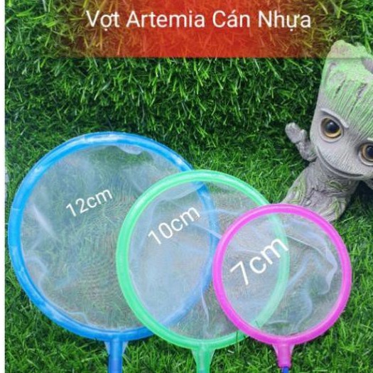 Vợt bắt cá Lưới Nano Thế Hệ Mới Lưới Dầy Và Có Độ Sâu - Cán Mũ Không Bị Sét