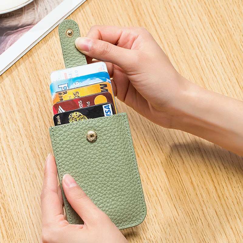 Ví Đựng Thẻ Mini Phong Cách Vintage Thời Trang Cho Nam Nữ