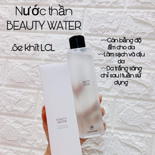 Nước hoa hồng làm đẹp SON &amp; PARK Beauty Water 340ml