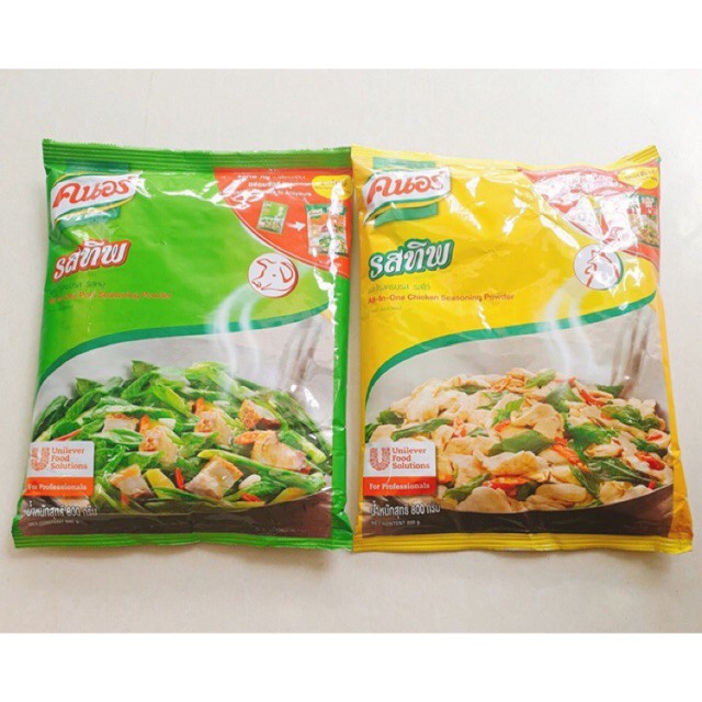 Bột nêm gà/heo Knorr 425g Thái Lan