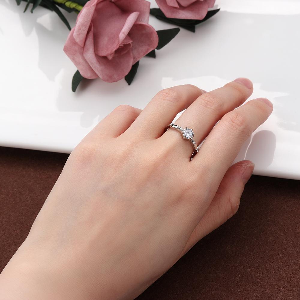 Nhẫn Mạ Vàng 14K Thời Trang Sang Trọng Cho Nữ