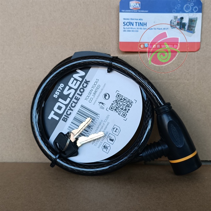Ổ khóa dây 800mm Tolsen 55170
