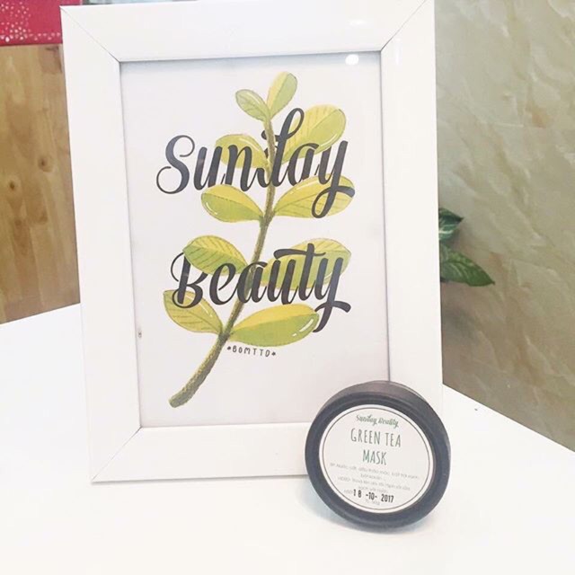 Mặt nạ trà xanh handmade | BigBuy360 - bigbuy360.vn