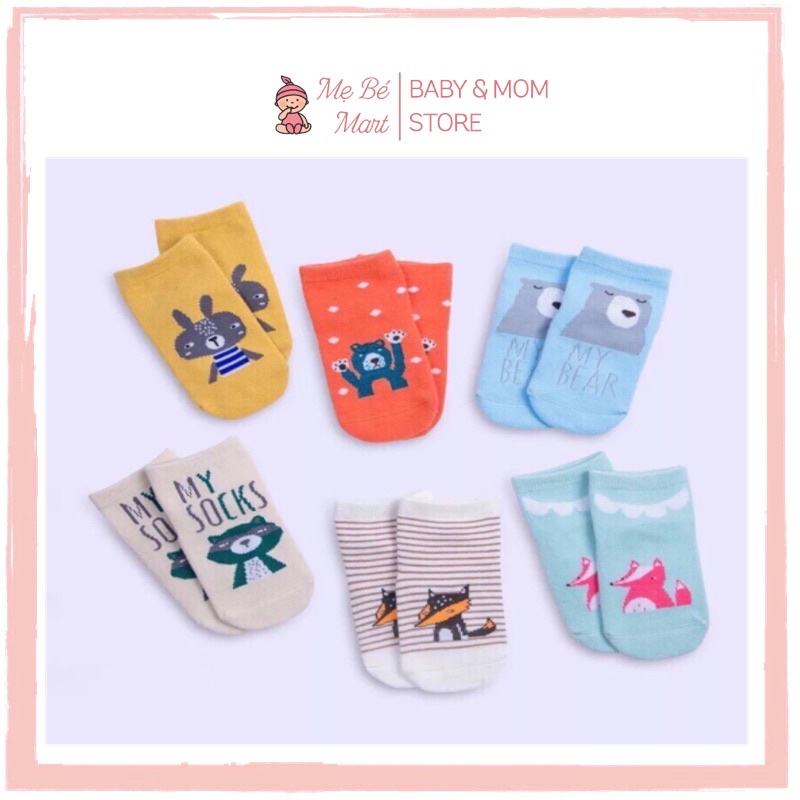 Tất Pony Kid Cho Bé Cao Cổ Chống Trượt Cho Bé 1-4 Tuổi