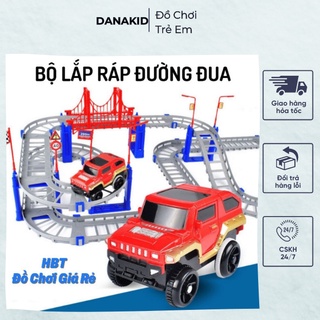 Bộ Đồ Chơi Ô Tô - Bộ Lắp Ráp Đường Đua Ô Tô Phát Triển Trí Thông Minh Cho Bé SP25